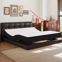 Smart Adjustable Bed Designed for Personalized Wellness, Dual-Motor Base, Zero-Gravity Mode, Voice Control