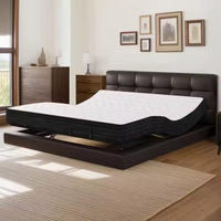 Smart Adjustable Bed Designed for Personalized Wellness, Dual-Motor Base, Zero-Gravity Mode, Voice Control